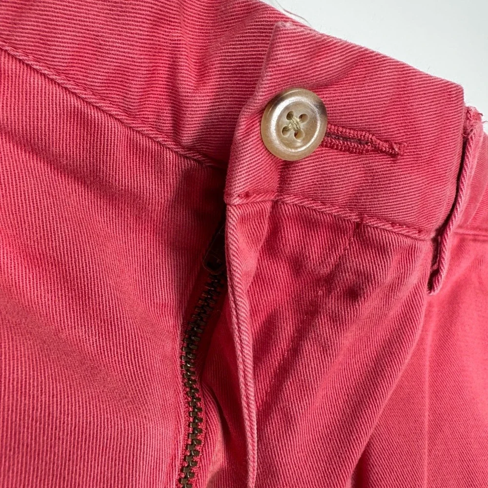 Polo Ralph Lauren Mens Tag 33x32 Fit 31x29 Coral Slim Fit Chino Pants Preppy